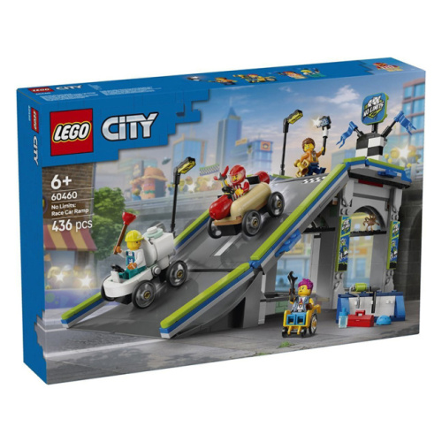 Конструктор LEGO City No Limits: гоночная трасса для гоночных автомобилей 60460