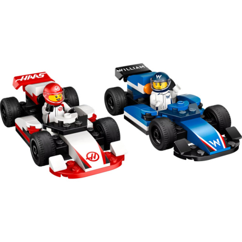 Конструктор LEGO City Гоночные автомобили F1 Williams Racing и Haas F1 60464