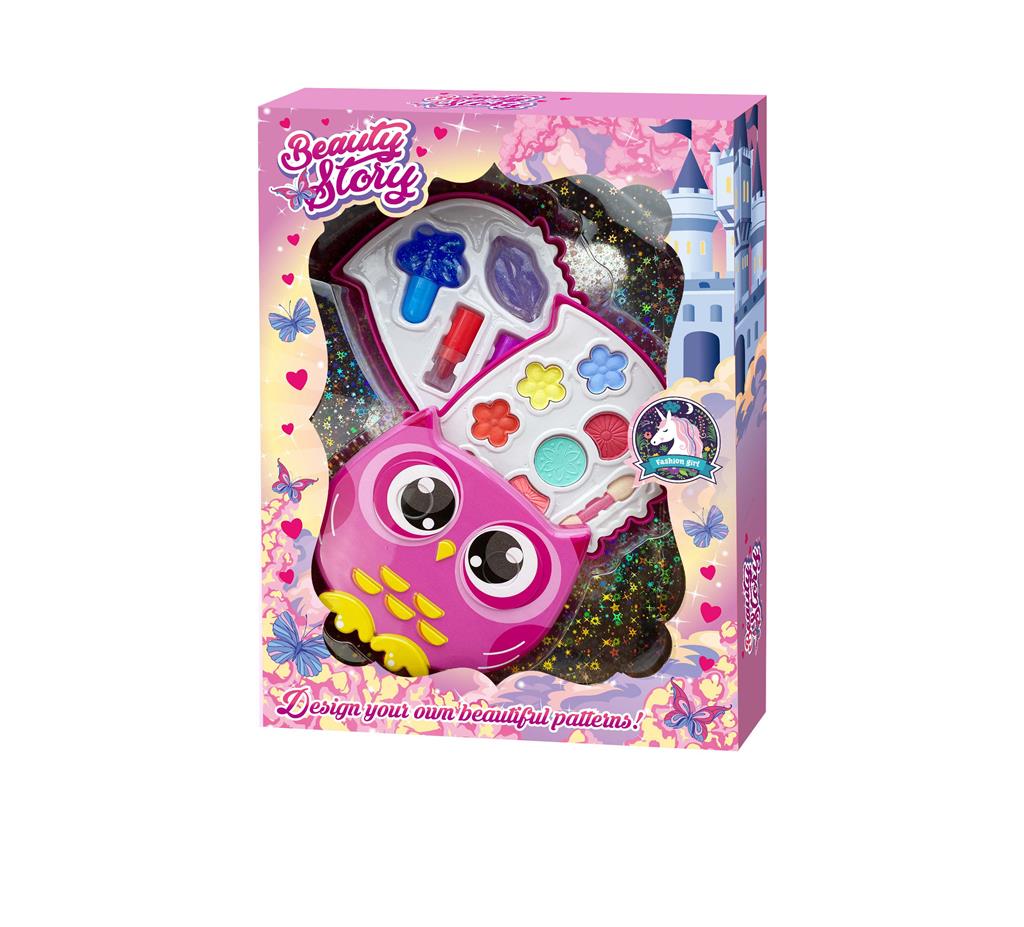 Set de cosmetica si nail art "Bufnita", RY657B72-21A