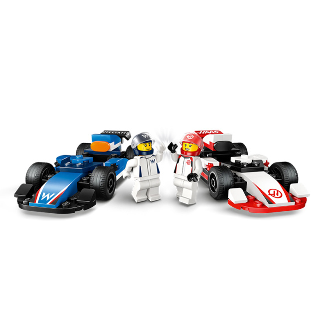 Конструктор LEGO City Гоночные автомобили F1 Williams Racing и Haas F1 60464