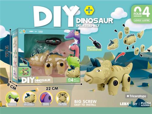 DIY TRICERATOPS CU SURUBELNITA, 269-53