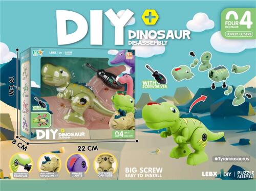 DIY TIRANOZAUR CU SURUBELNITA, 269-54