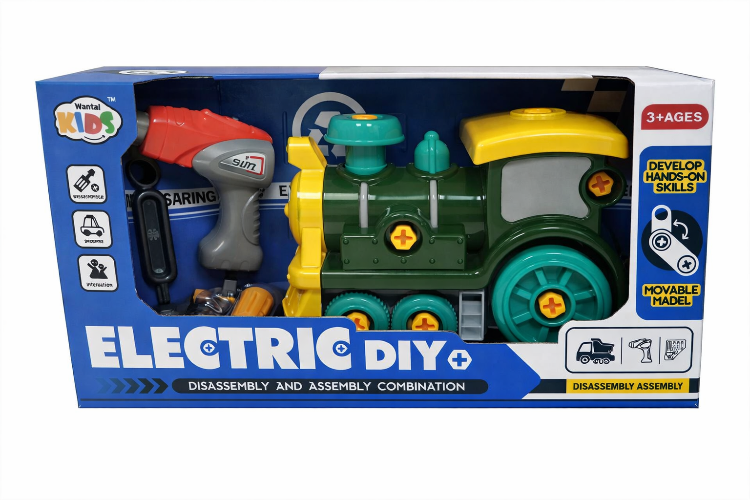 Электрический разборно-сборный локомотив, WT889-D