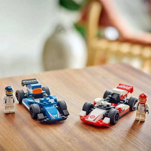 Конструктор LEGO City Гоночные автомобили F1 Williams Racing и Haas F1 60464