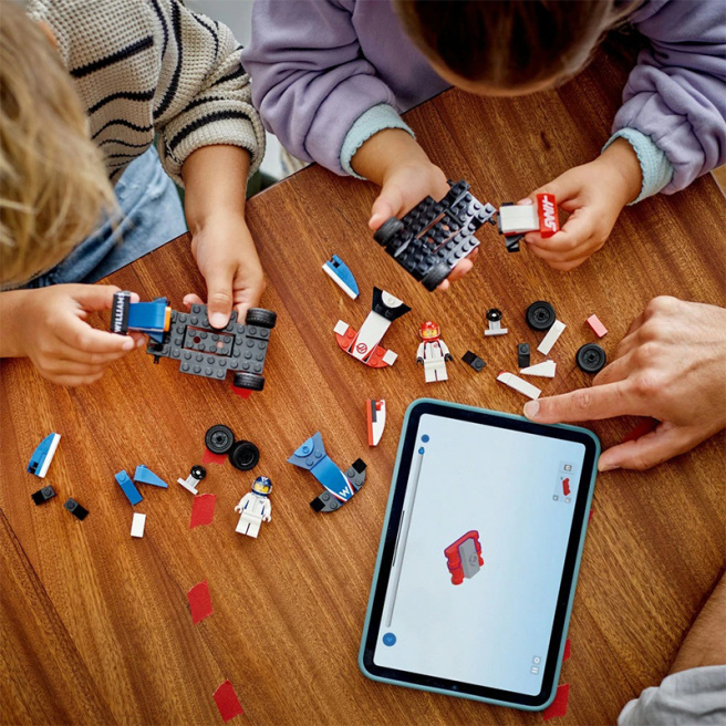 Конструктор LEGO City Гоночные автомобили F1 Williams Racing и Haas F1 60464