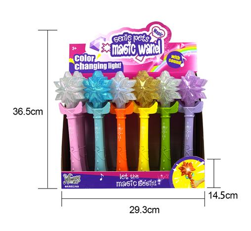 Волшебные палочки Снежинка со звуком 18 шт., FJ5171A