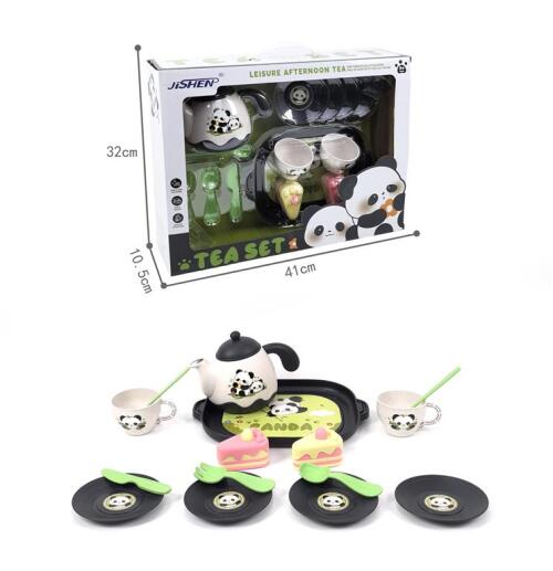 Чайный сервиз Панда с тортом, 15 предметов, 8601-3