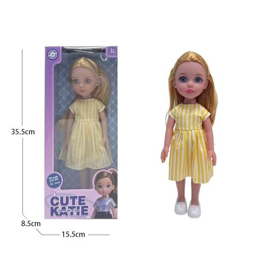 Papusa fashion din vinil complet, 36 cm, 750-1