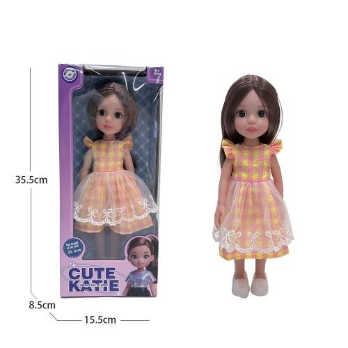 Papusa fashion din vinil complet, 36 cm, 750-4