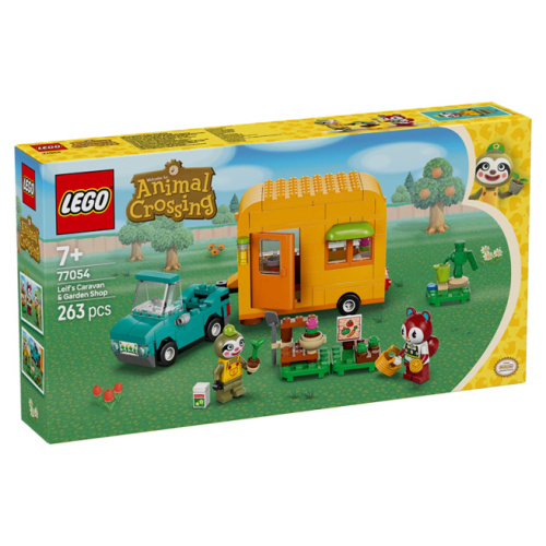 Конструктор LEGO Animal Crossing Караван Лейфа и садовый магазин 77054