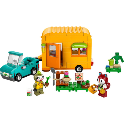 Конструктор LEGO Animal Crossing Караван Лейфа и садовый магазин 77054