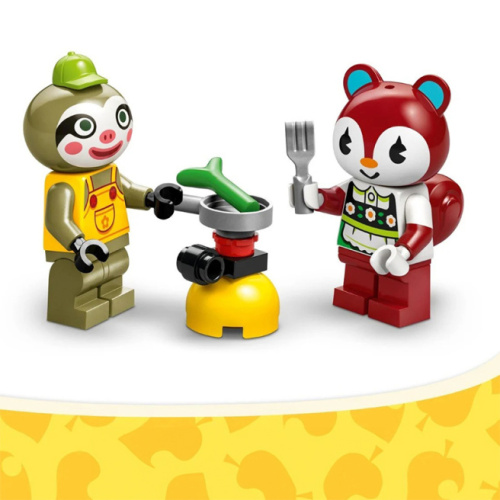 Конструктор LEGO Animal Crossing Караван Лейфа и садовый магазин 77054