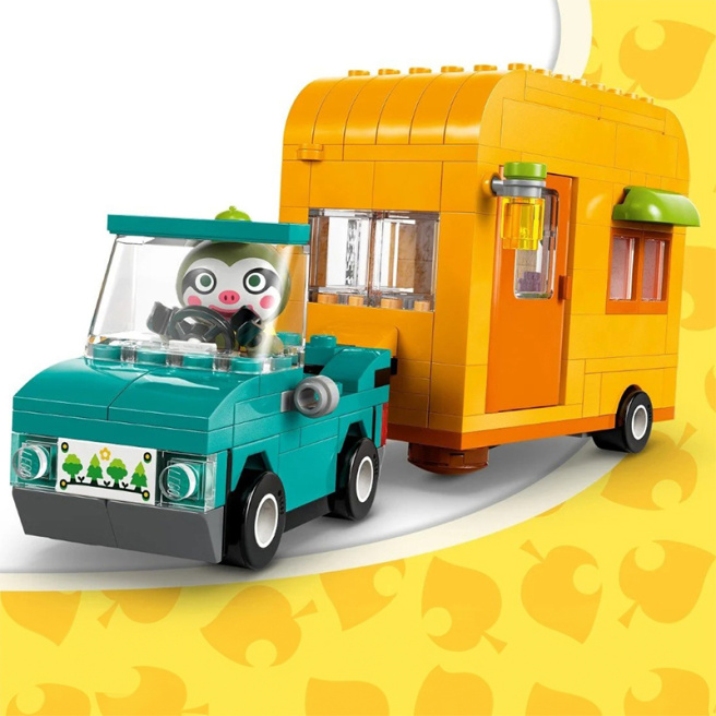 Конструктор LEGO Animal Crossing Караван Лейфа и садовый магазин 77054
