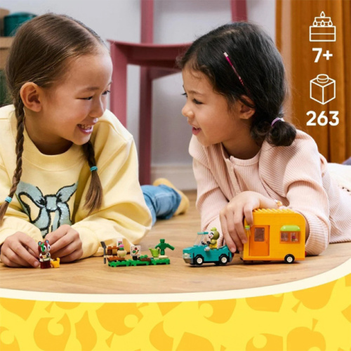 Конструктор LEGO Animal Crossing Караван Лейфа и садовый магазин 77054