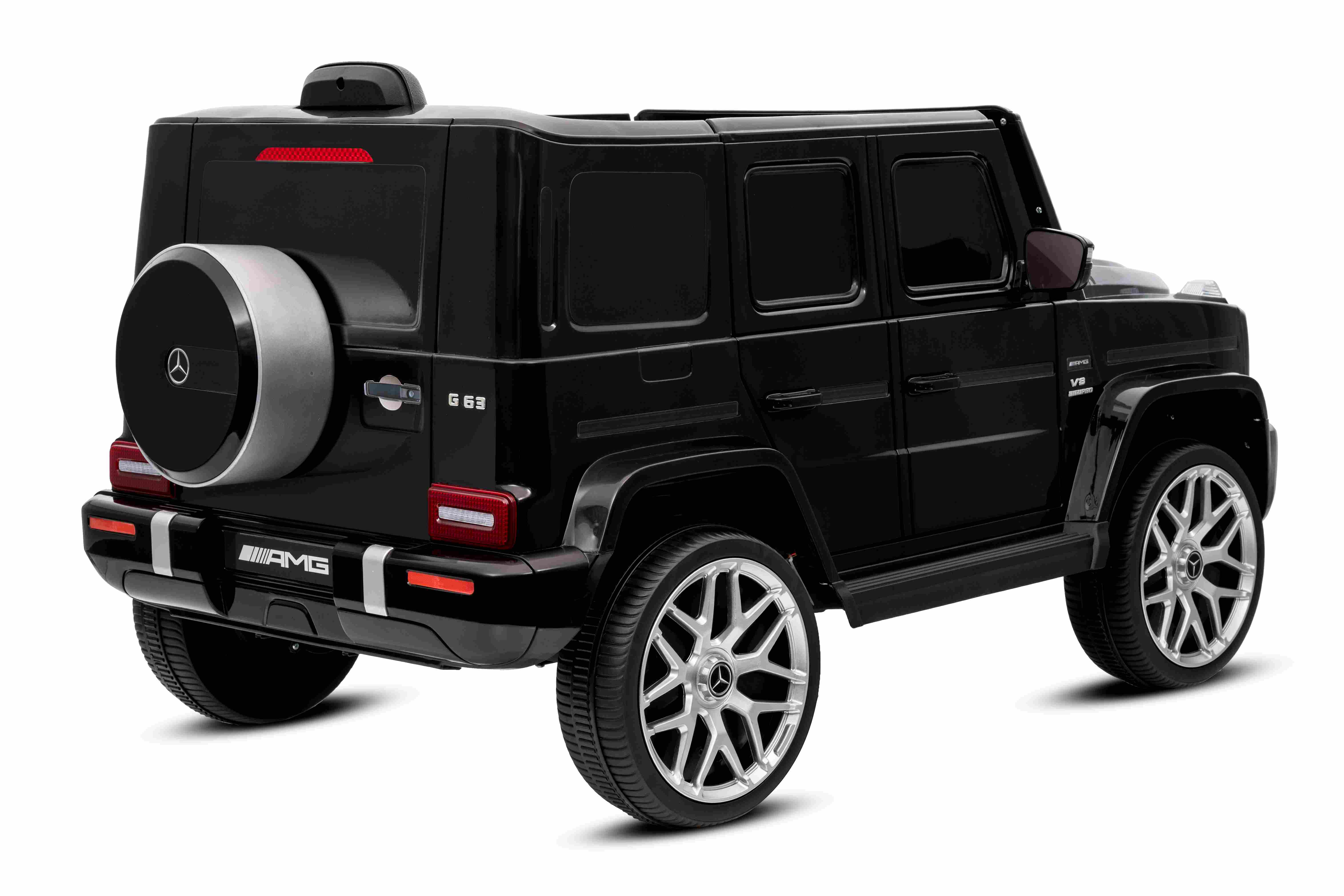 Электромобиль Mercedes AMG G63, 12V7AH, 30Wx2, черный, S306 AMG G63