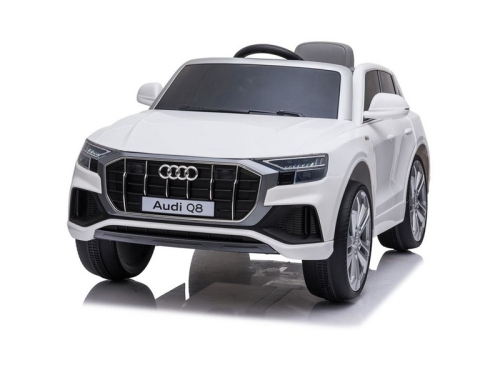 Электромобиль Audi Q8, 12V4.5AH, 25Wx2, белый, JJ2066 Q8