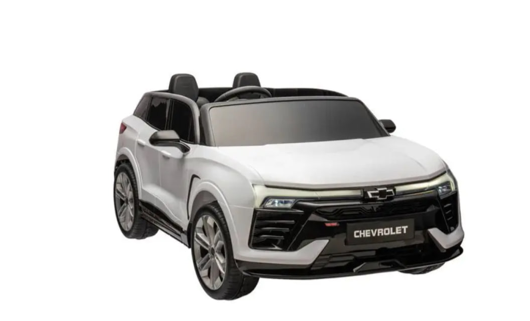 Mașină electrică Chevrolet Blazer SS EV, 12V 7Ah x2, 35W x4, albă, HL638