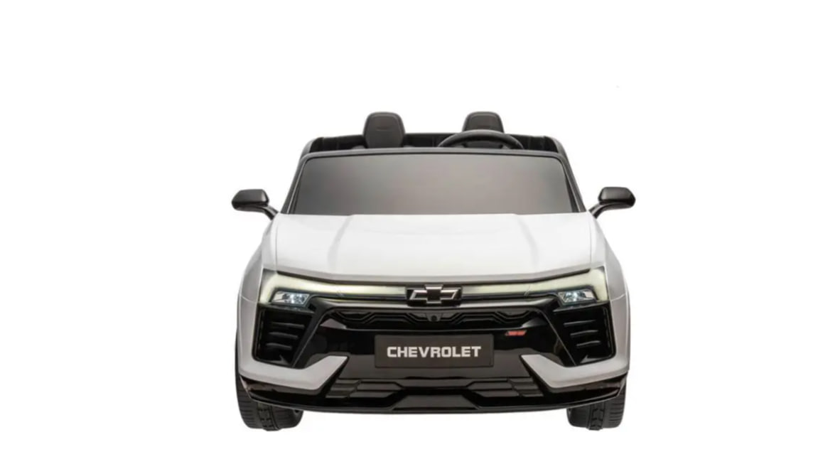 Mașină electrică Chevrolet Blazer SS EV, 12V 7Ah x2, 35W x4, albă, HL638