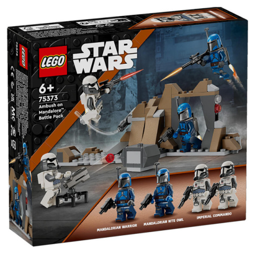 Конструктор LEGO Star Wars Боевой набор «Засада на Мандалоре» 75373