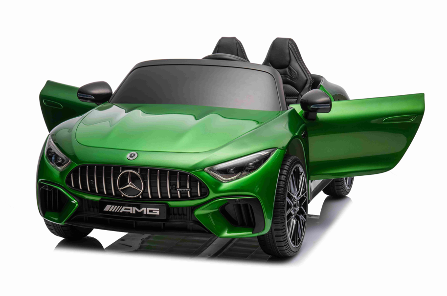 Электромобиль Mercedes-Benz SL63, 12V10AH, 35Wx2. зеленый, DK-SL63