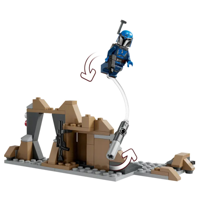 Конструктор LEGO Star Wars Боевой набор «Засада на Мандалоре» 75373