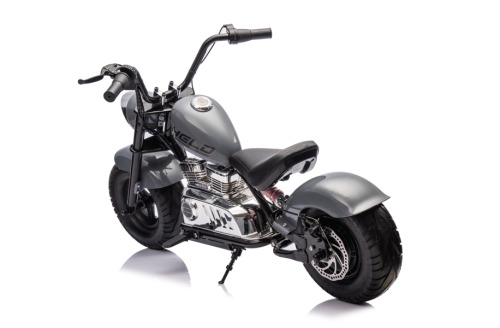 Chopper electric pentru motocicletă 24V10AH, 250Wx1, gri, XB-1058