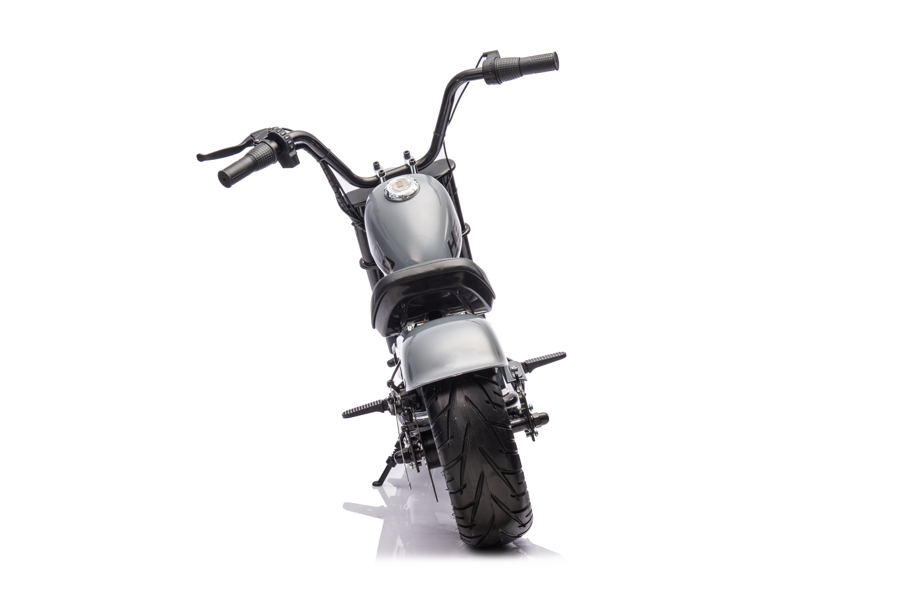 Chopper electric pentru motocicletă 24V10AH, 250Wx1, gri, XB-1058