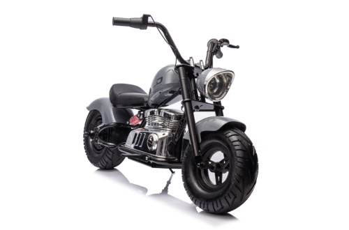 Chopper electric pentru motocicletă 24V10AH, 250Wx1, gri, XB-1058