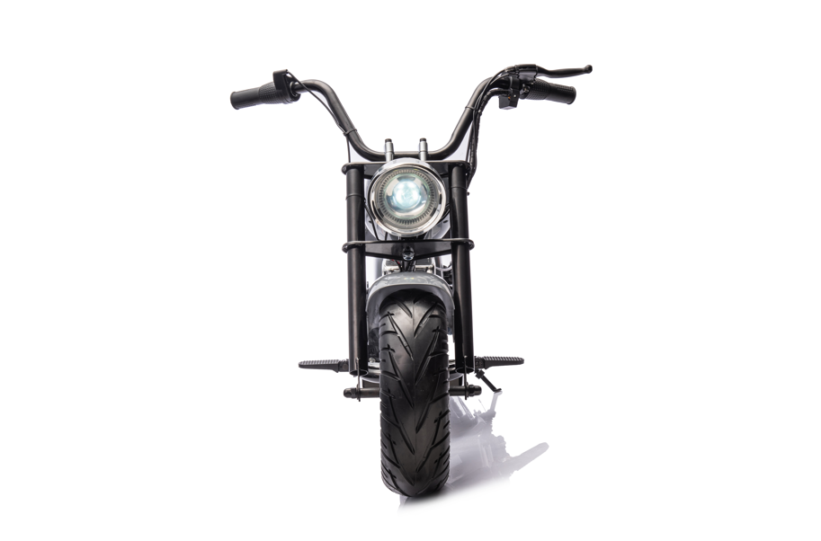 Chopper electric pentru motocicletă 24V10AH, 250Wx1, gri, XB-1058