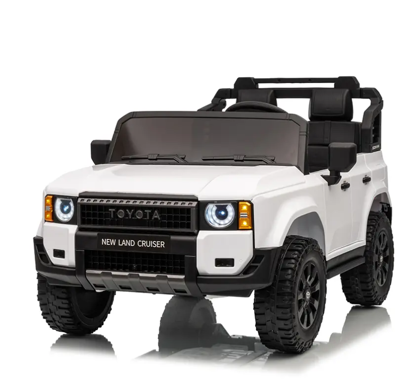 Электромобиль Toyota LC250,12V10AH, 30Wx2, белый, ABL-L9