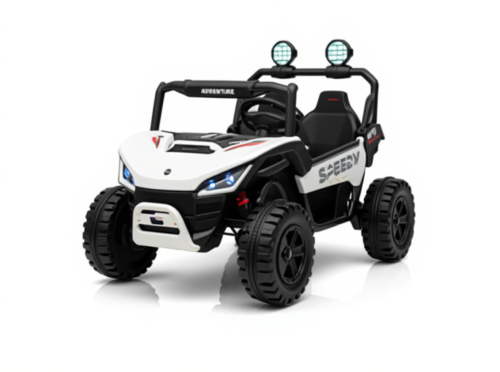 Электромобиль 12V10AH, 30Wx2, белый, SX3558