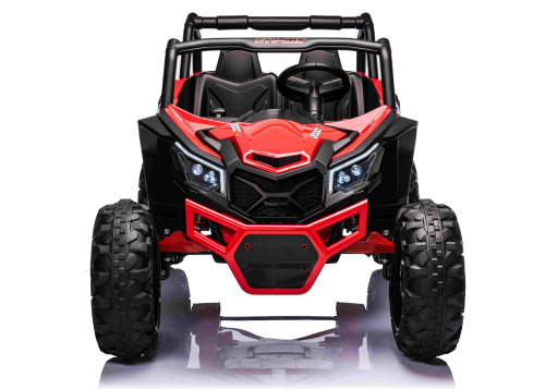 Mașină electrică Chevrolet Blazer SS EV, 12V 7Ah x2, 35W x4, albă, HL638