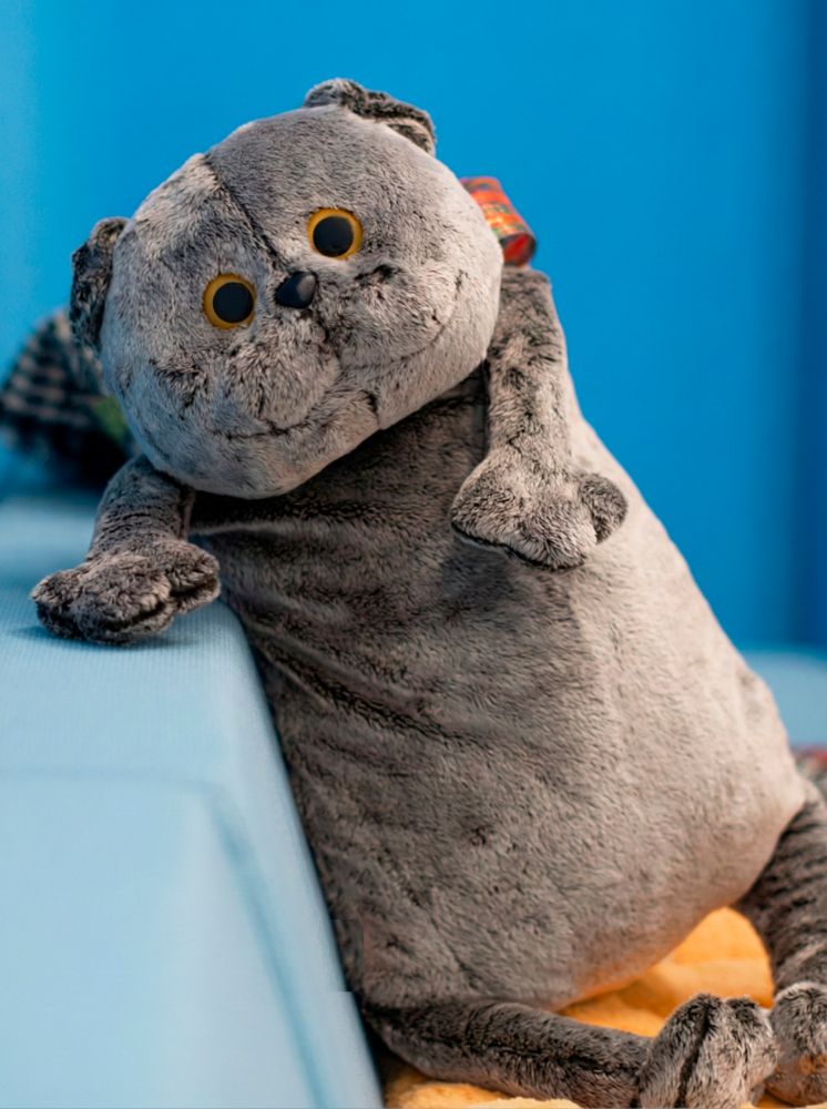 Jucăria de pluș cadou „Pisica Pilip”, BARS1_SU