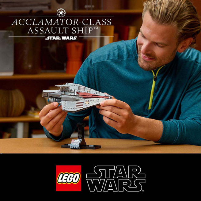 Конструктор LEGO Star Wars Штурмовой корабль класса Аккламатор 75404