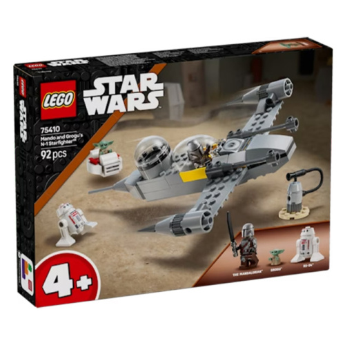 Конструктор LEGO Star Wars Звездный истребитель N-1 Мандо и Грогу 75410