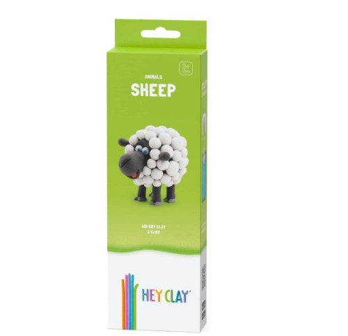 Set pasta de modelat, "Sheep" 3 recipiente, HC-30049