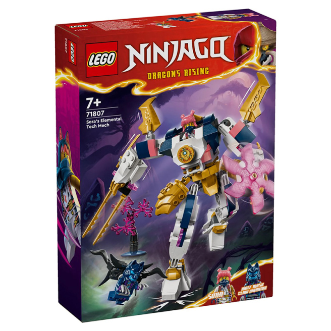 Конструктор LEGO Ninjago Элементный техномеханик Соры 71807