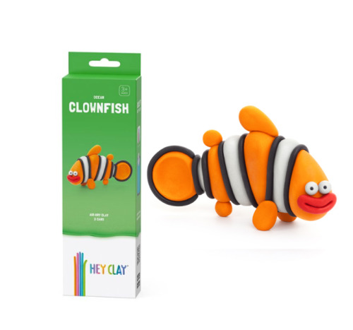 Set pasta de modelat, "Clownfish" 3 recipiente, HC-30058