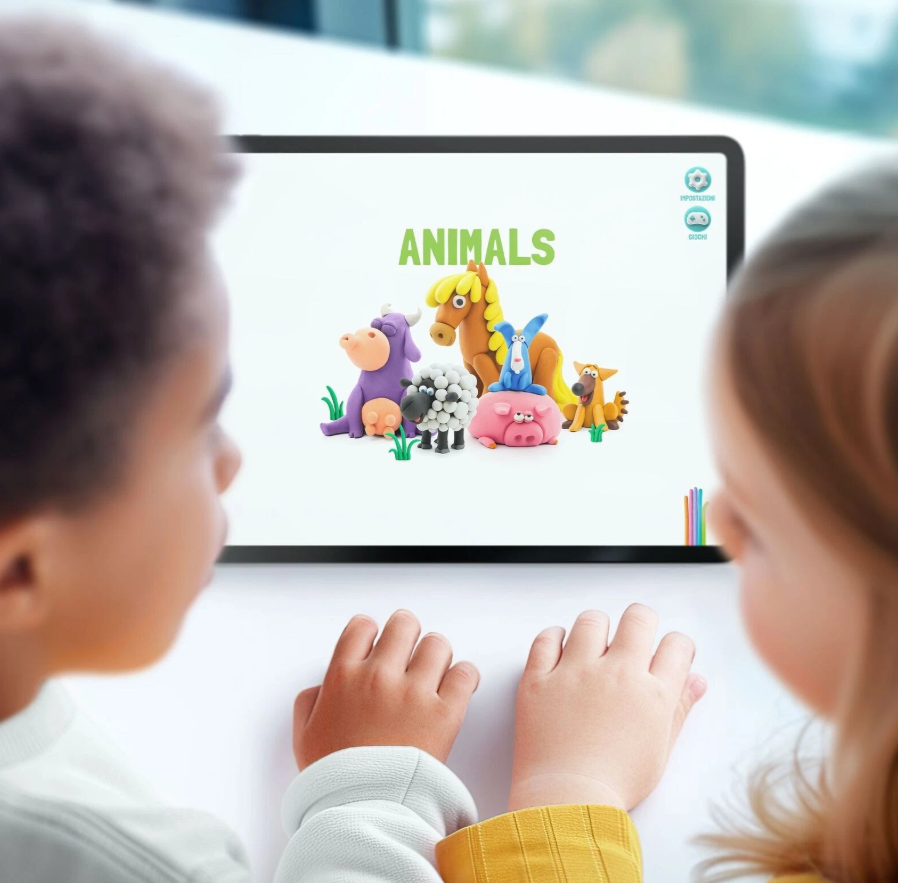 Набор для лепки воздушный пластилин, "Animals" 15 баночек, HC-15012