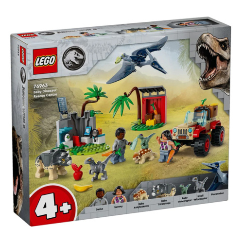 Конструктор LEGO Jurasic World Центр спасения детенышей динозавров 76963