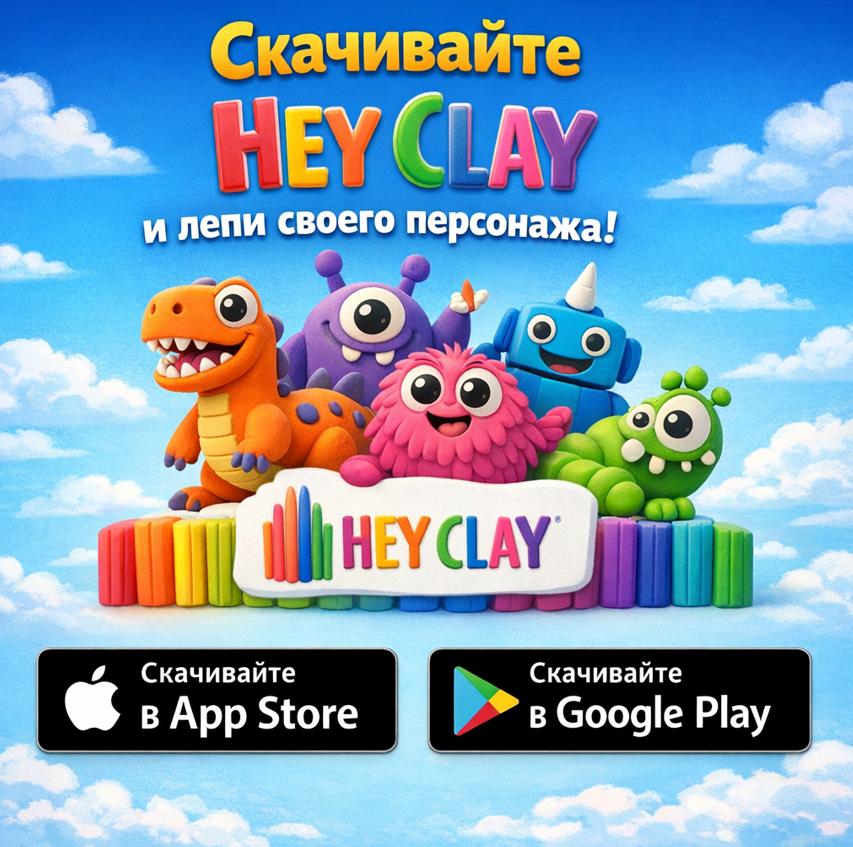 Набор для лепки воздушный пластилин, "Rainy" 3 баночки, HC-30140