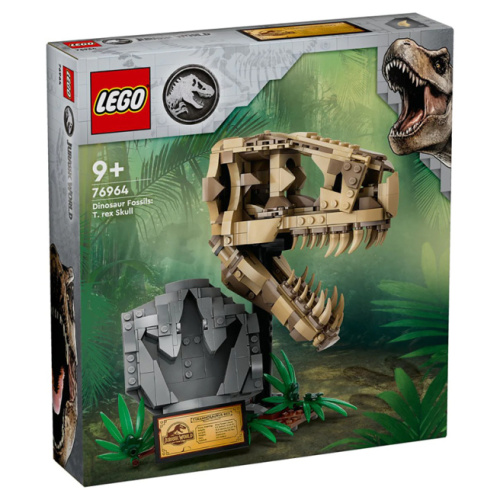 Конструктор LEGO Jurassic World Окаменелости динозавров: Череп тираннозавра 76964