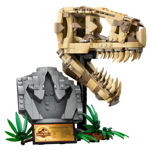 Конструктор LEGO Jurassic World Окаменелости динозавров: Череп тираннозавра 76964