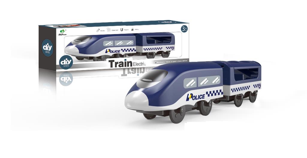 Tren electric de poliție cu iluminare și sunet, AU9884