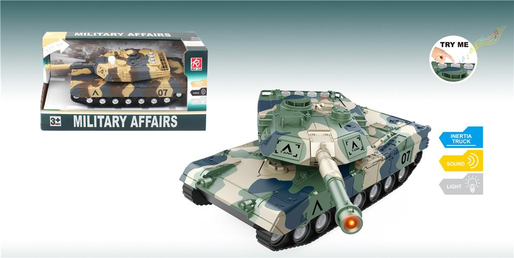 Tanc inerțial 1:16 „Aircraft” cu lumini și sunet, RJ101