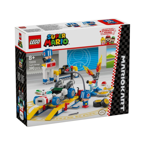Конструктор LEGO Super Mario Mario Kart Гараж Тоада 72035
