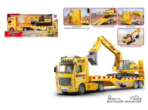 Excavator inerțial galben, RJ2812A