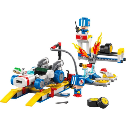 Конструктор LEGO Super Mario Mario Kart Гараж Тоада 72035