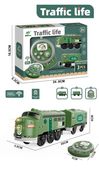 Электрический поезд на пульте управления с подсветкой, AU9661