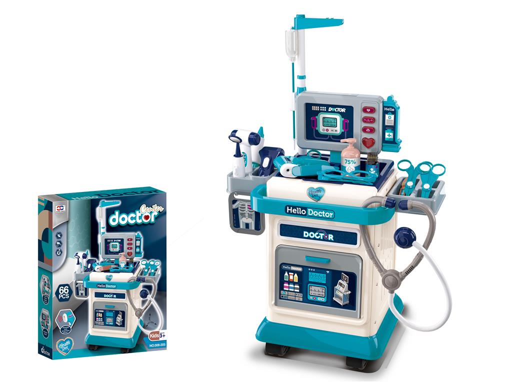 Тележка с медицинским оборудованием на батарейках, 008-205